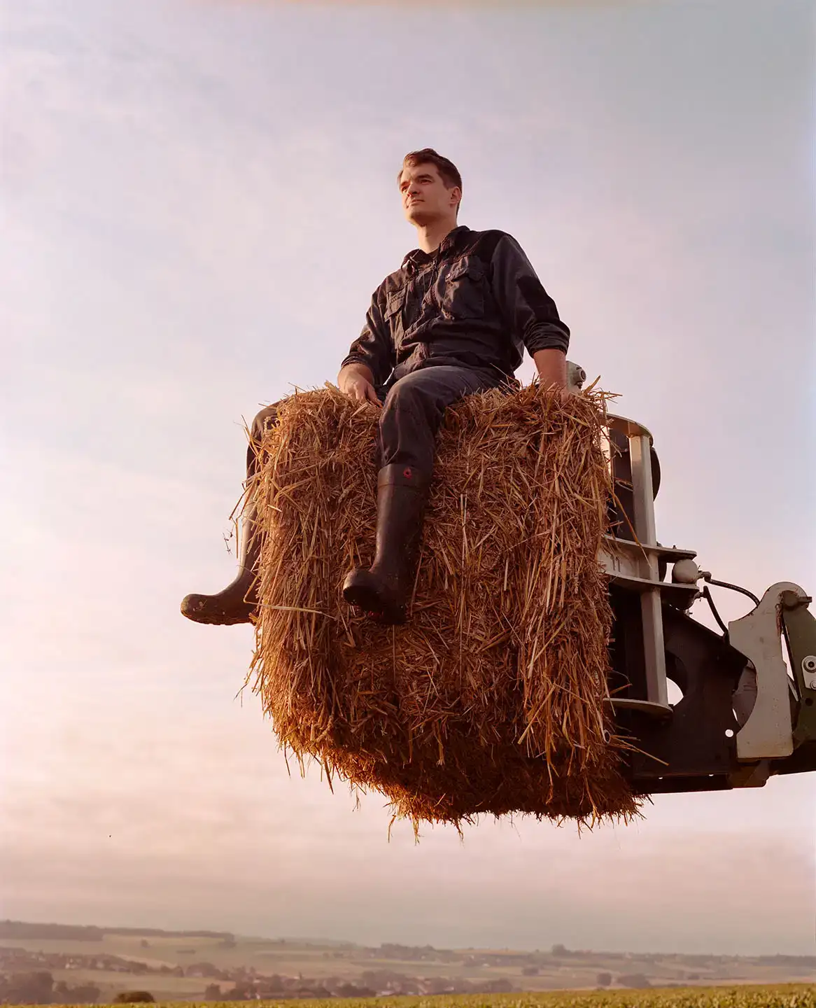 Valentin Chapuis — Pig farmer. Commissioned by État de Vaud, 2024